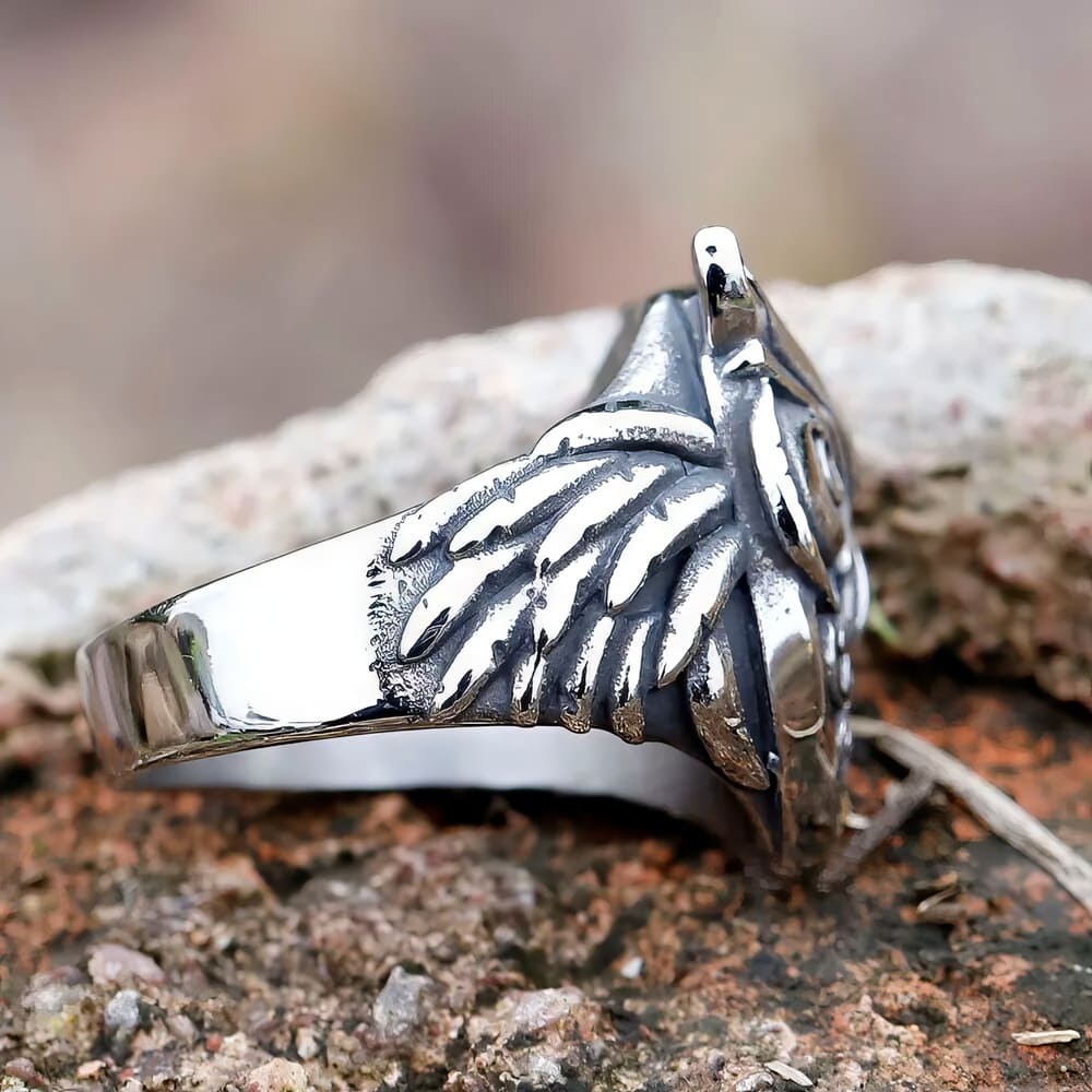 Bague Hibou Nordique