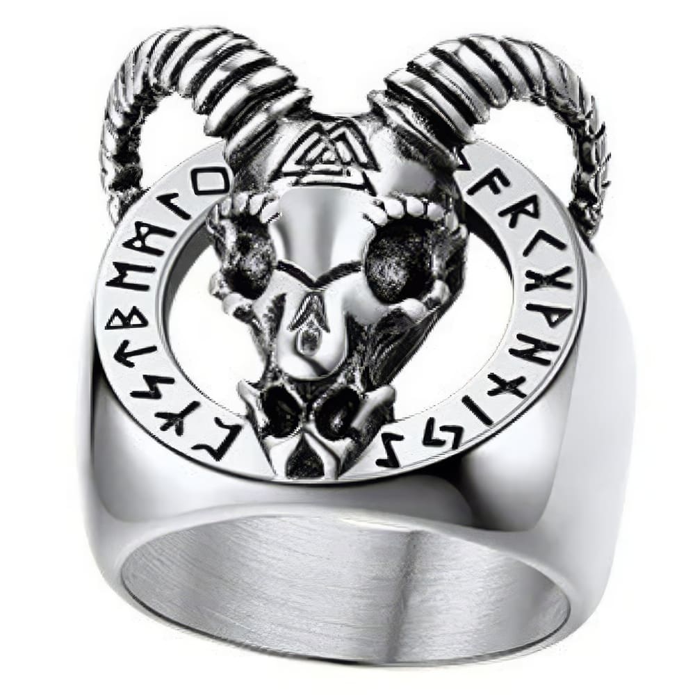 Bague Viking Tête de Bouc