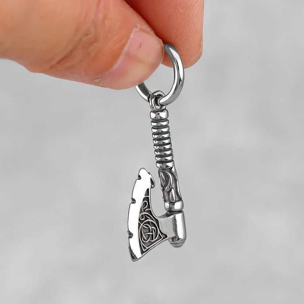 Boucles d'Oreille Hache Viking