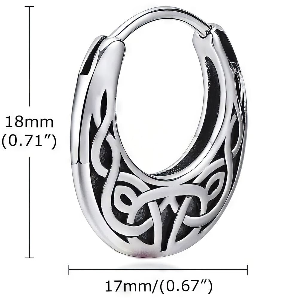 Boucles d'Oreille Nœuds Celtiques
