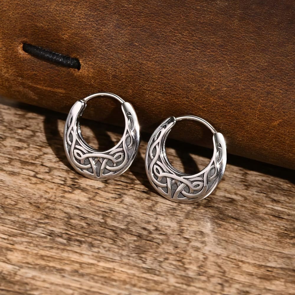 Boucles d'Oreille Nœuds Celtiques
