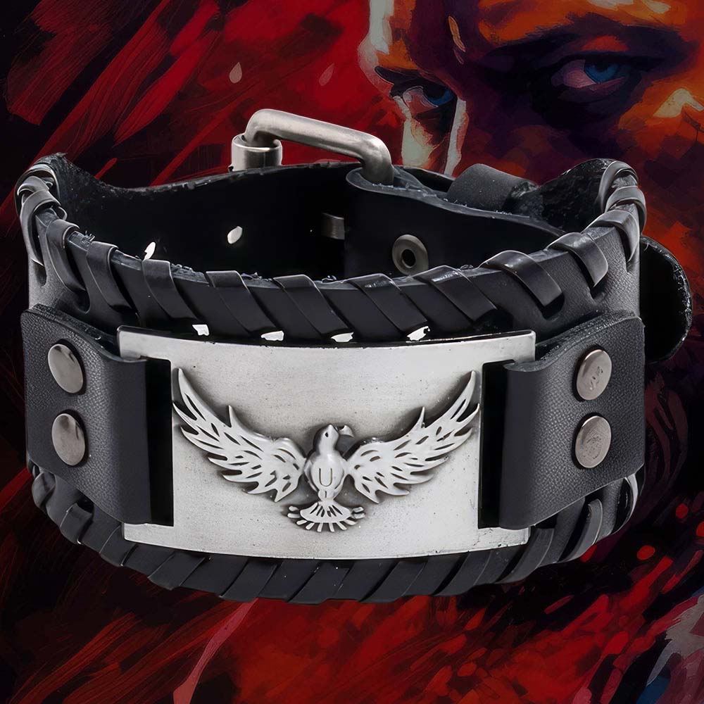 Bracelet Corbeau Celtique