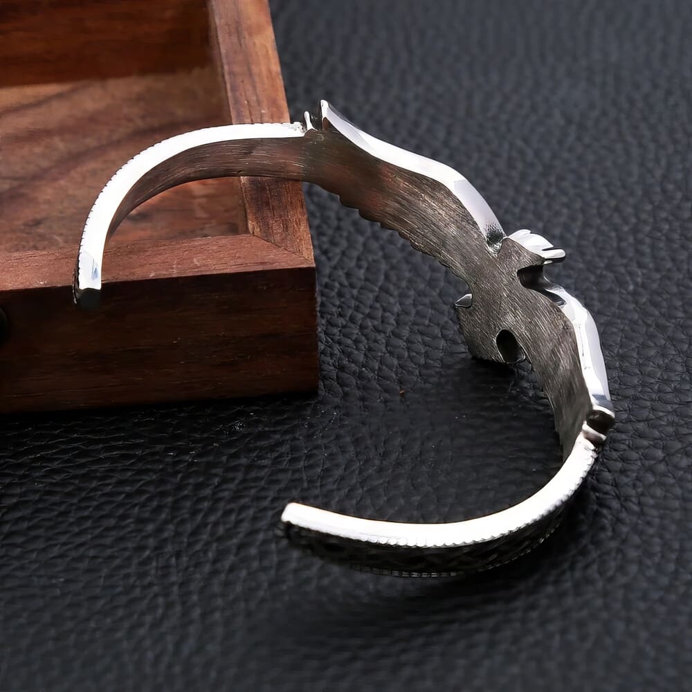 Bracelet Corbeau Nœuds Celtiques