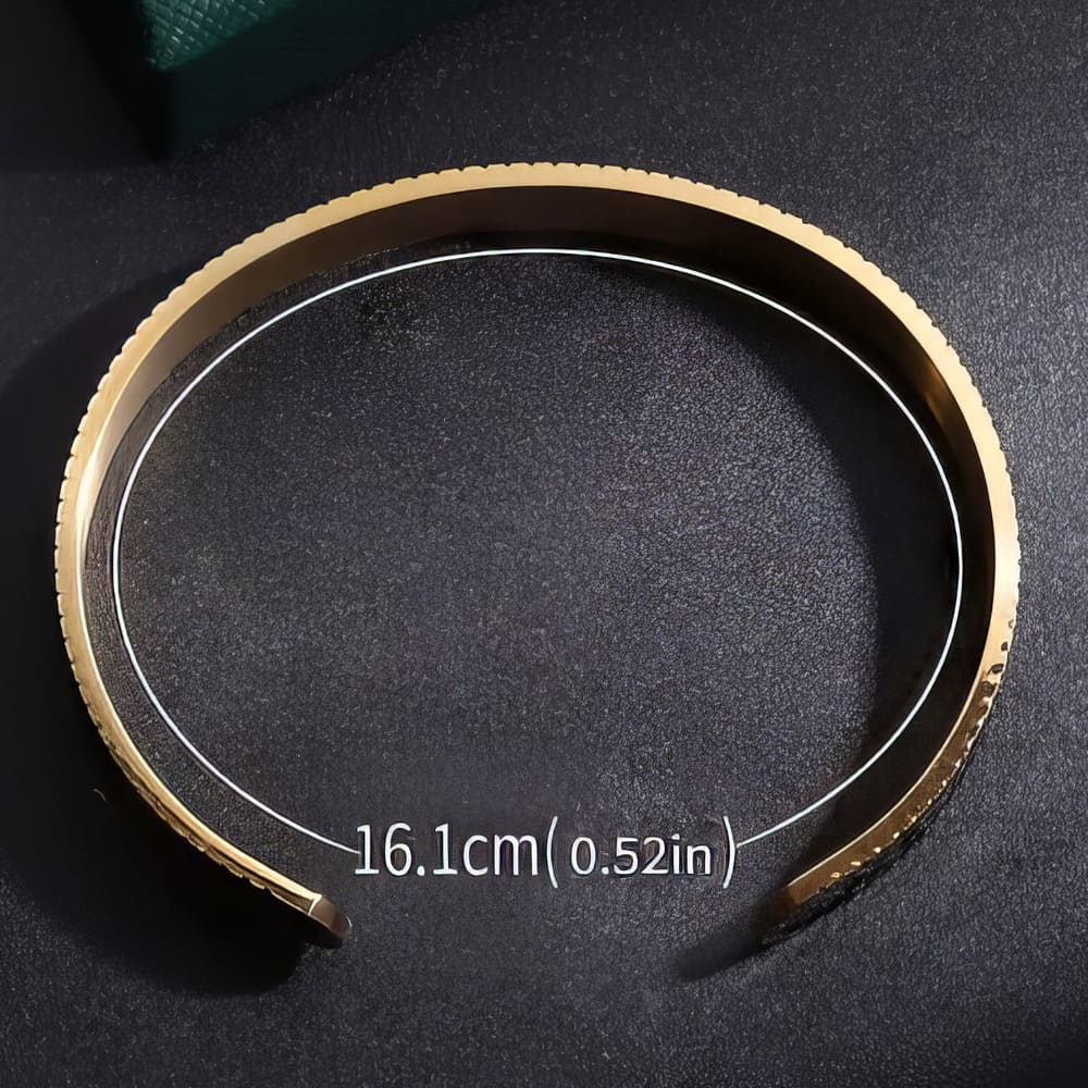 Bracelet Runes Vikings et Valknut