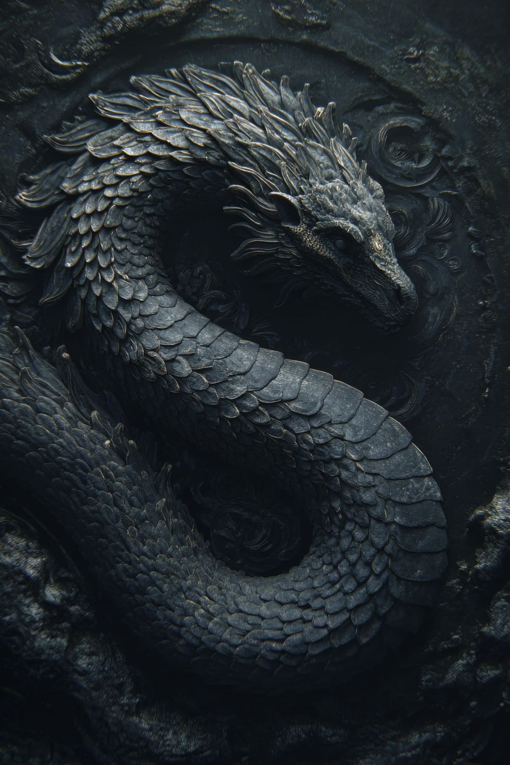 Tableau Dragon Viking