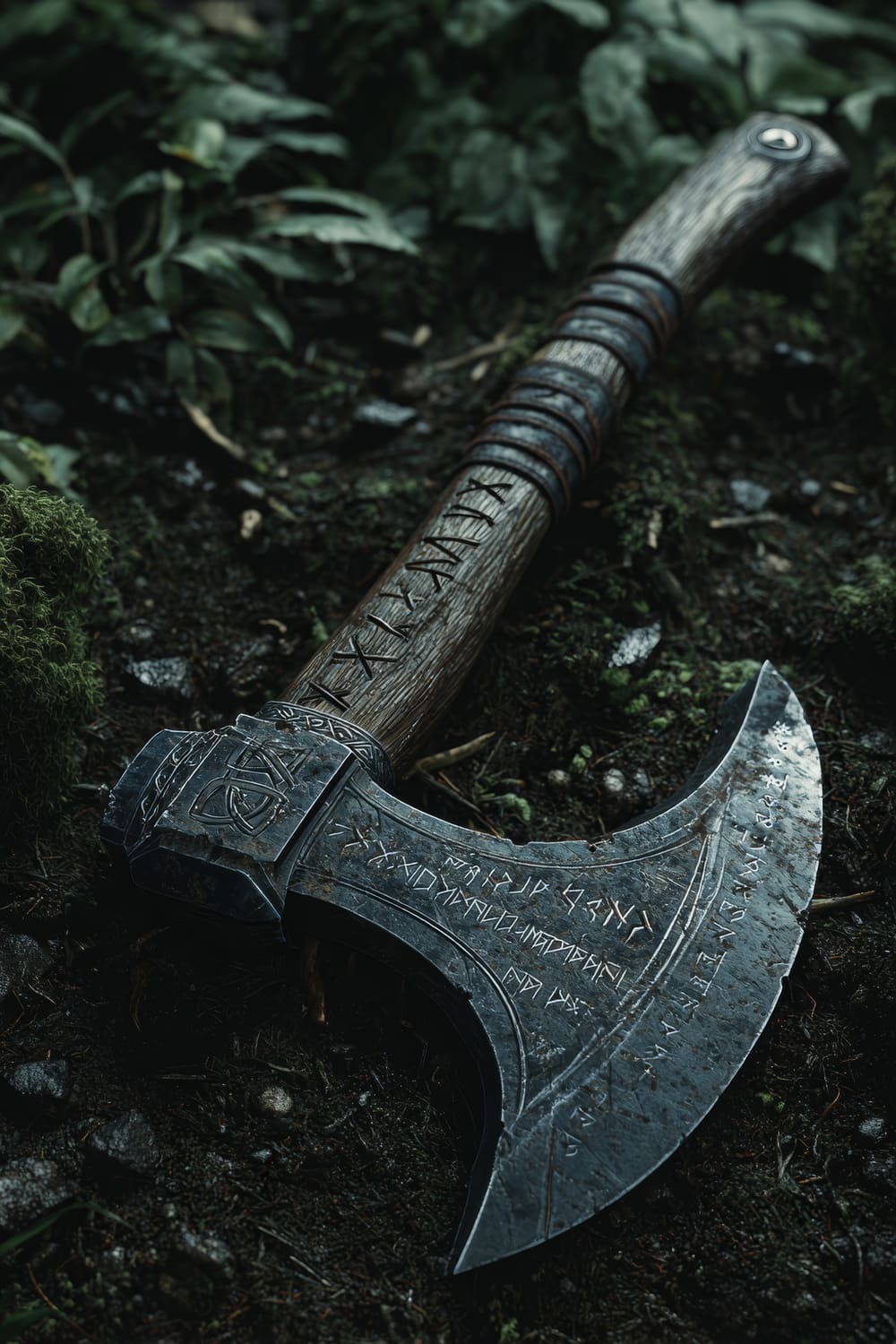 Tableau Hache Viking