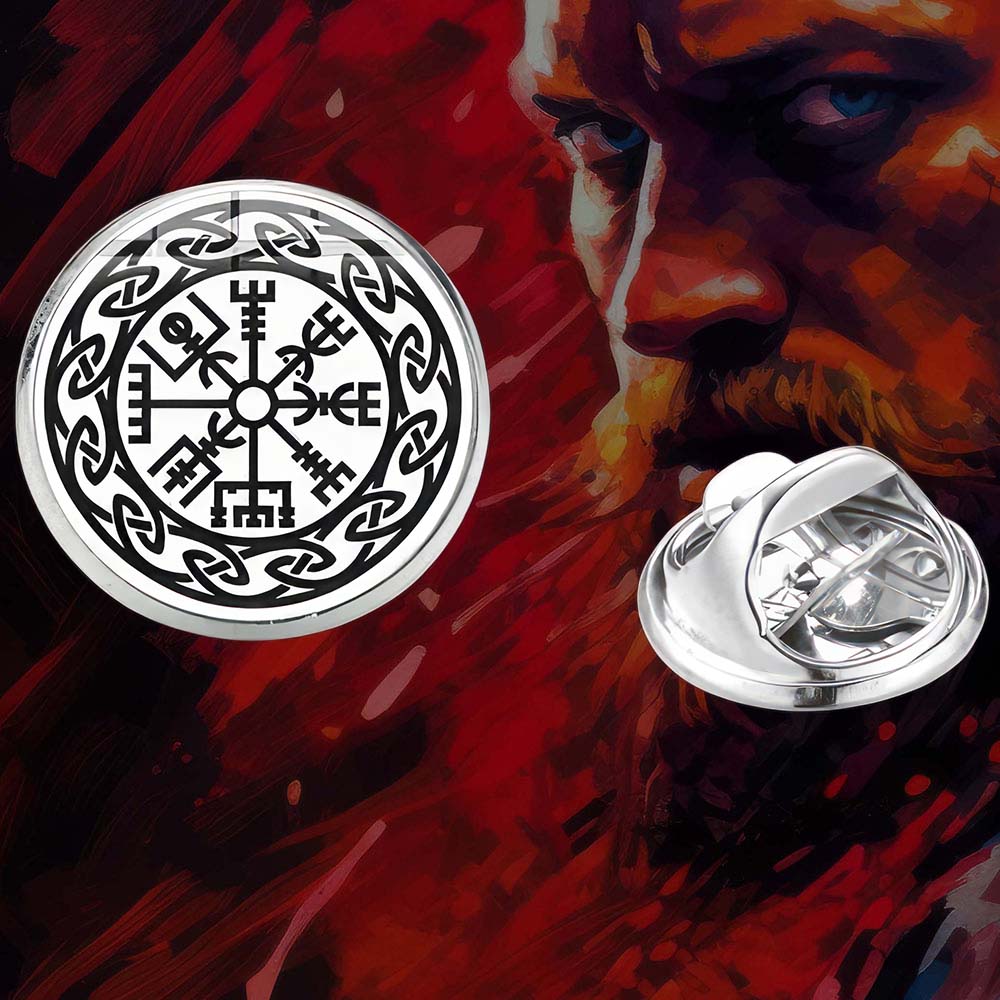 Broche Boussole Viking