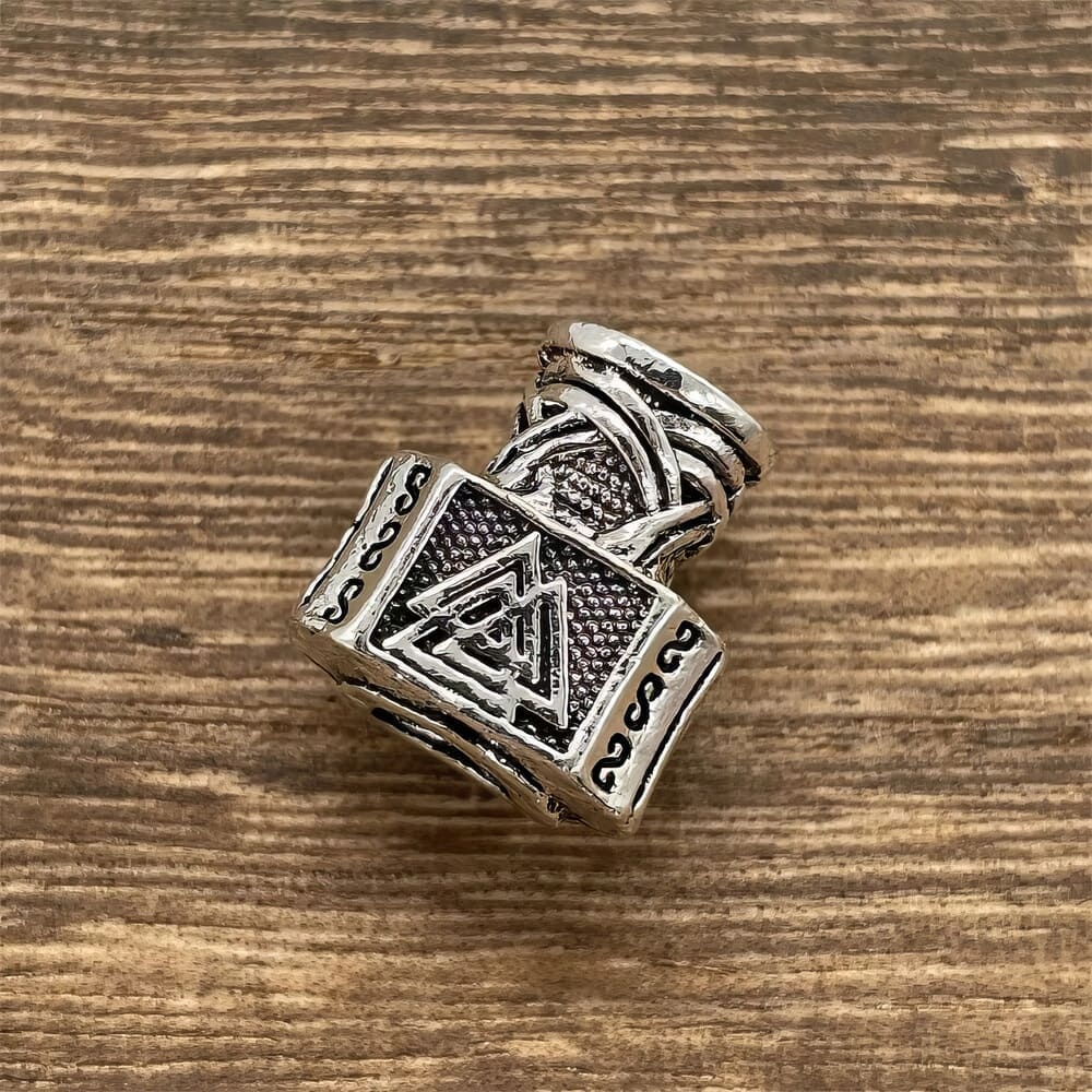 Perle de Barbe Marteau de Thor