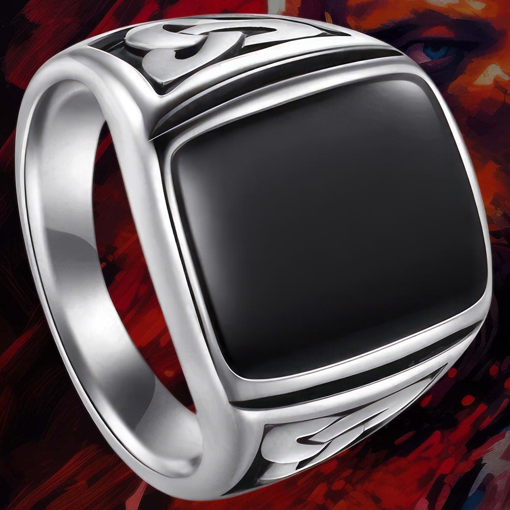 Bague Triquetra Acier