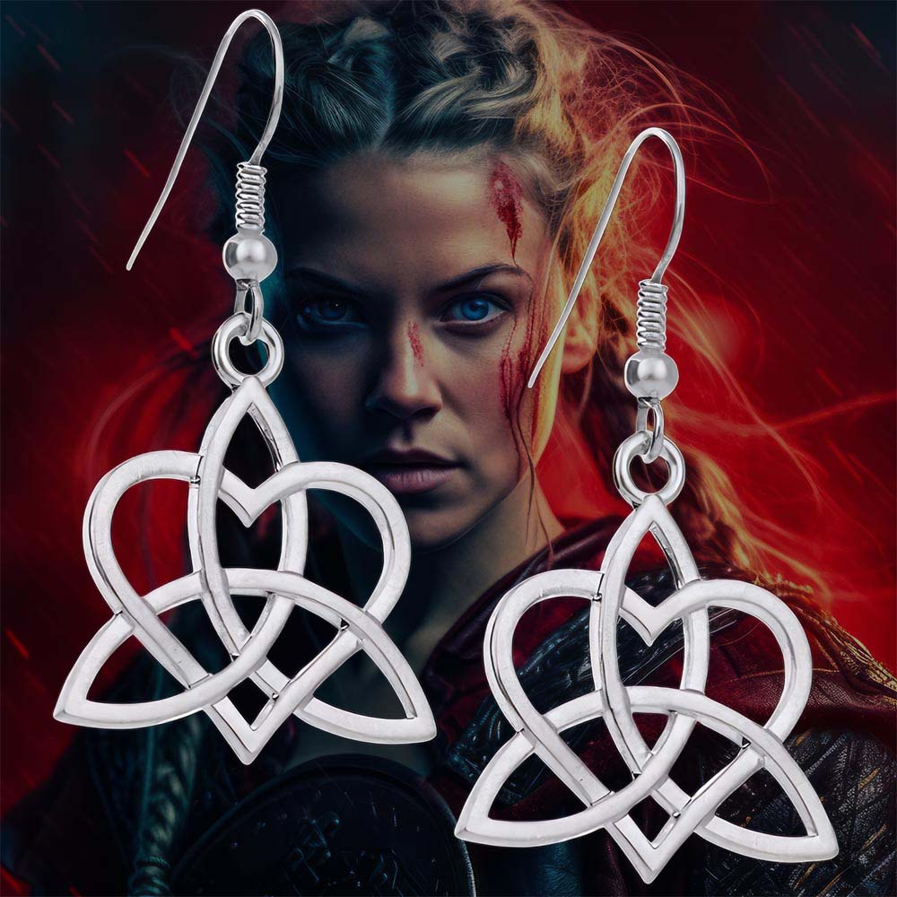 Boucle d'Oreille Celtique Femme