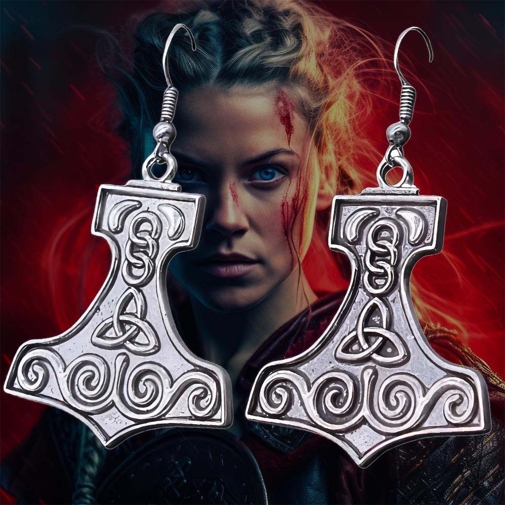 Boucle d'Oreille Mjöllnir