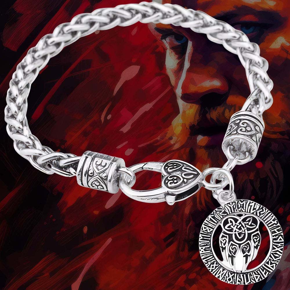 Bracelet Viking Tribal - Patte d'Ours