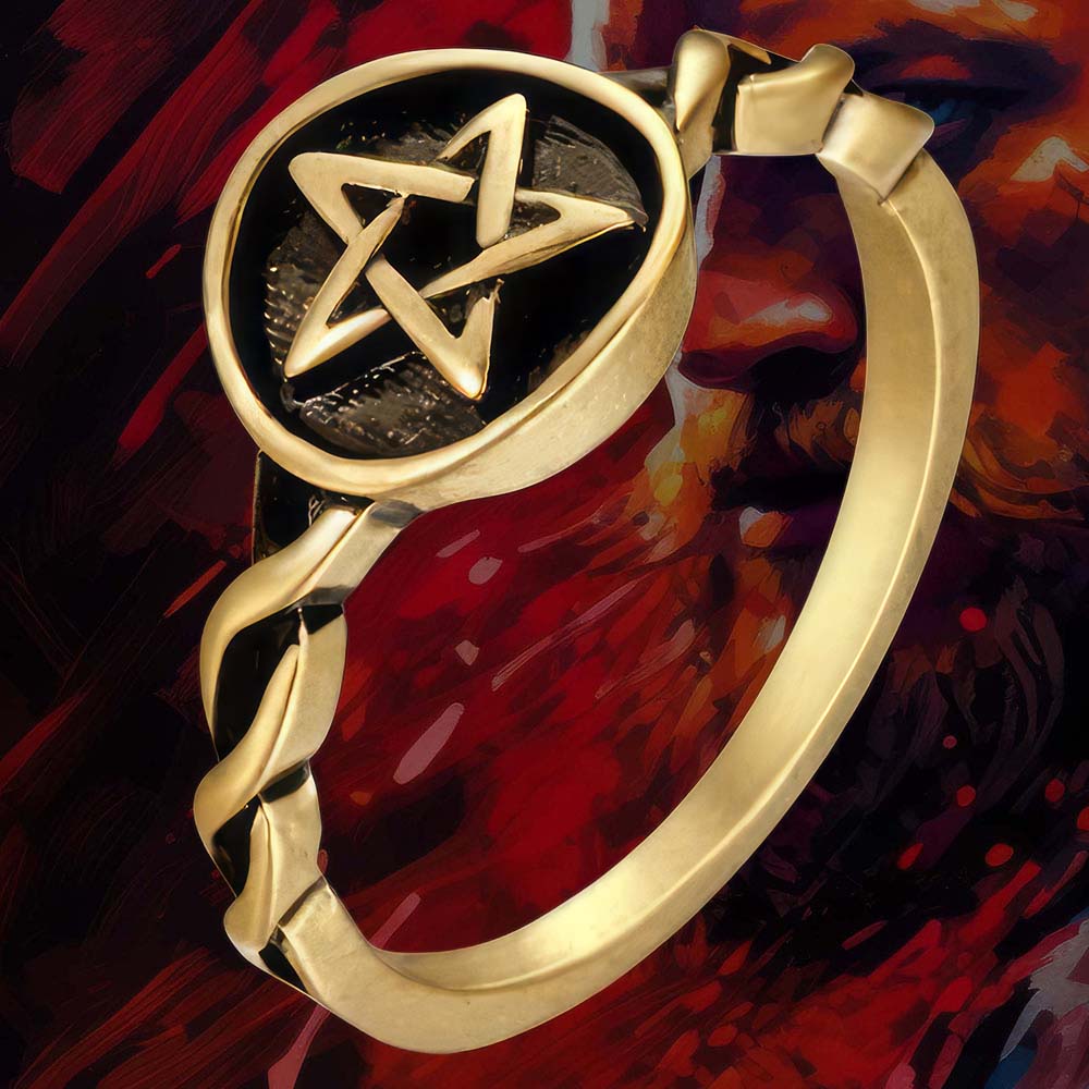 Anneau Femme Celtique - Dorure Majestueuse