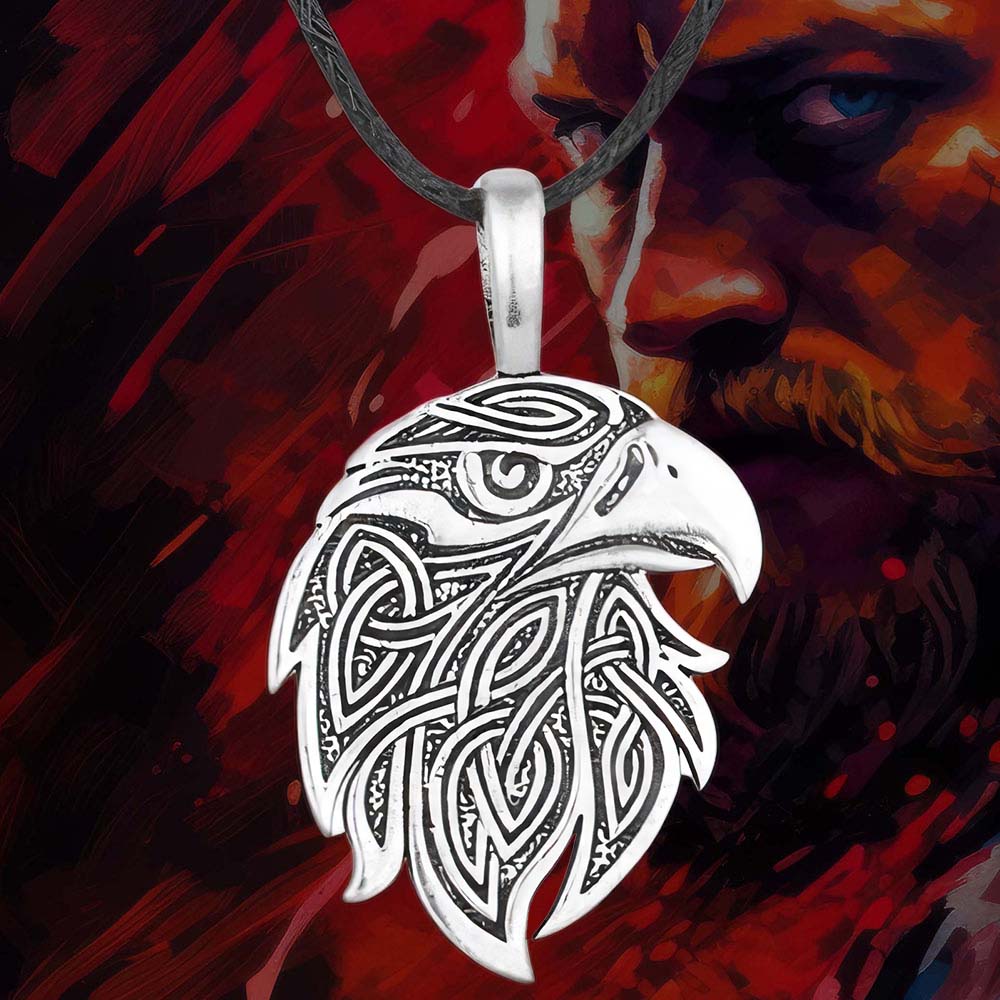 Collier Corbeau Viking