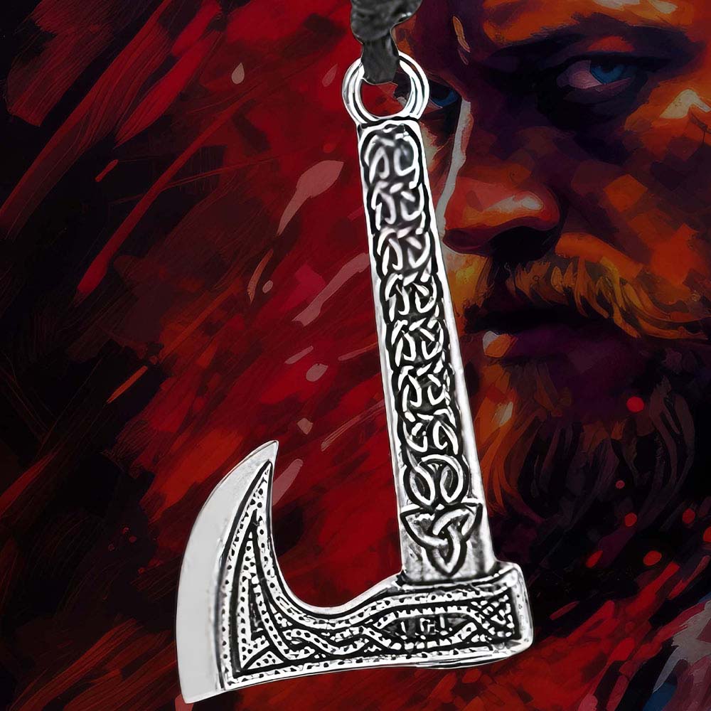 Collier Homme Hache - Mystères Celtes