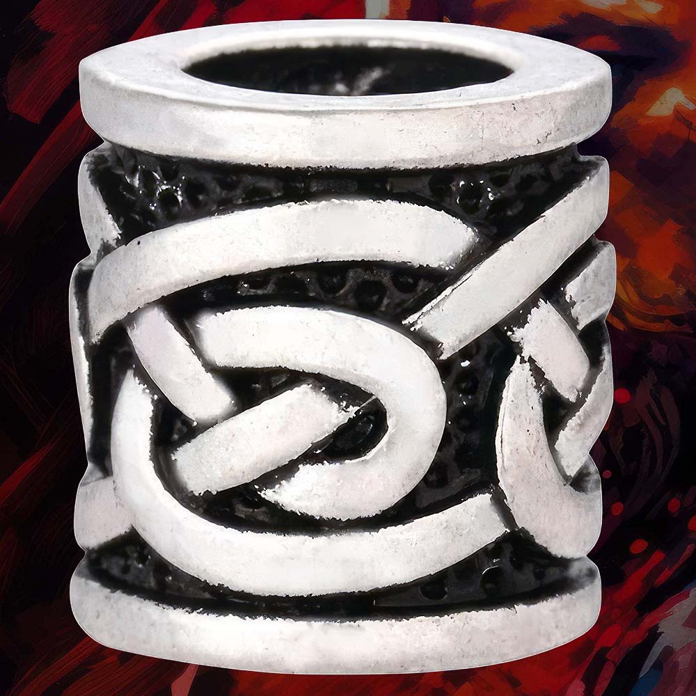 Perle à Barbe Nœuds Celtiques