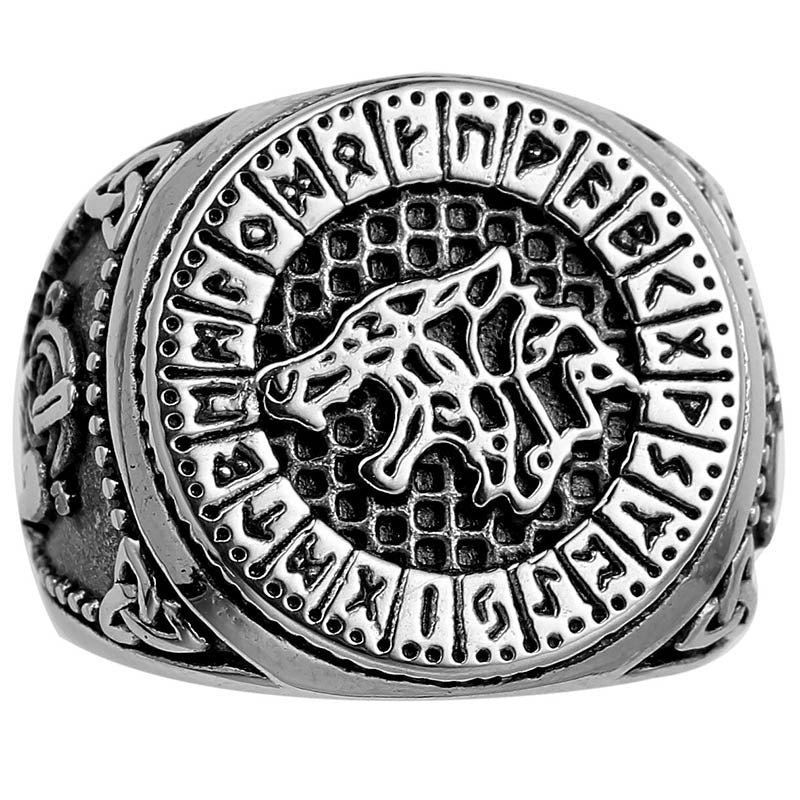 Bague Loup Nordique