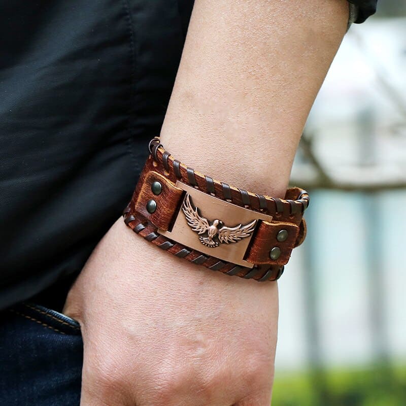 Bracelet Corbeau Viking