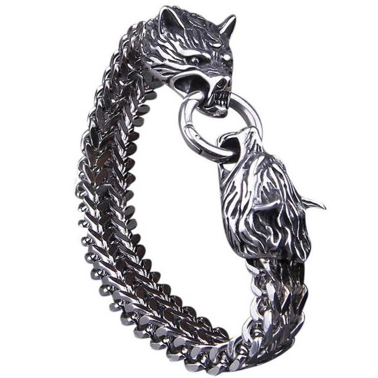 Bracelet Loup Homme