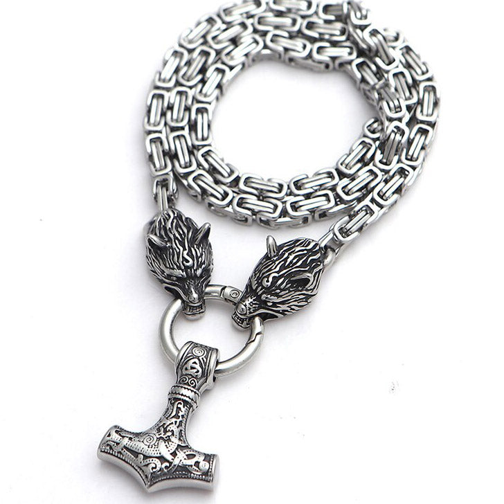Collier Loup Celtique