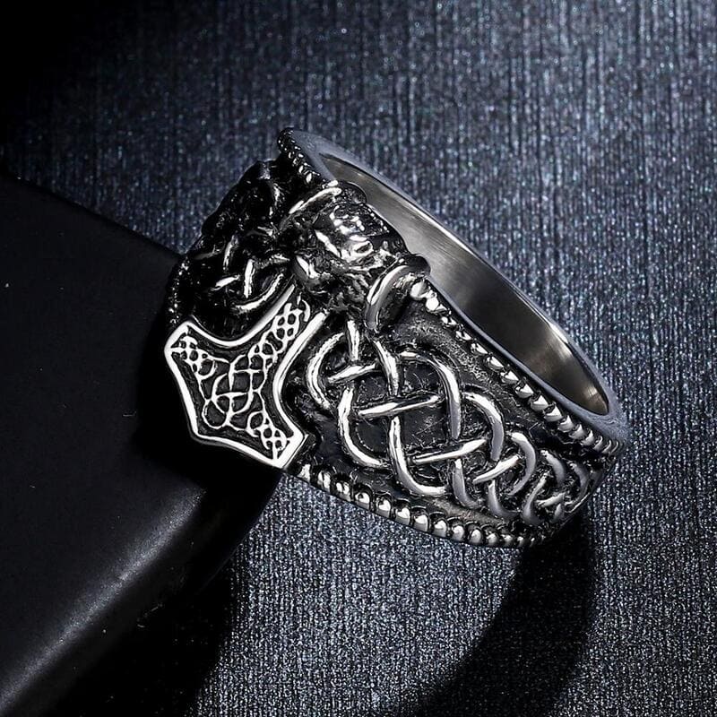 Bague Viking Noir