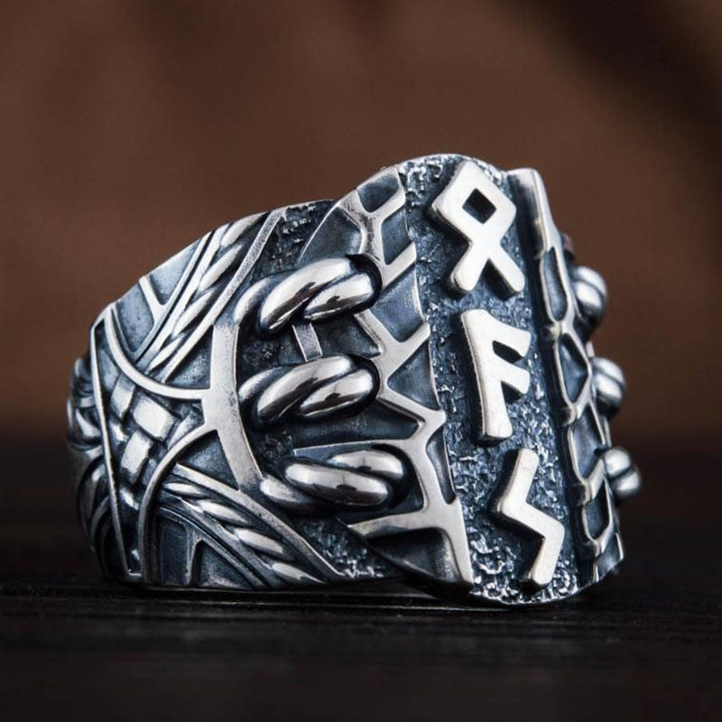Bague Homme Runes