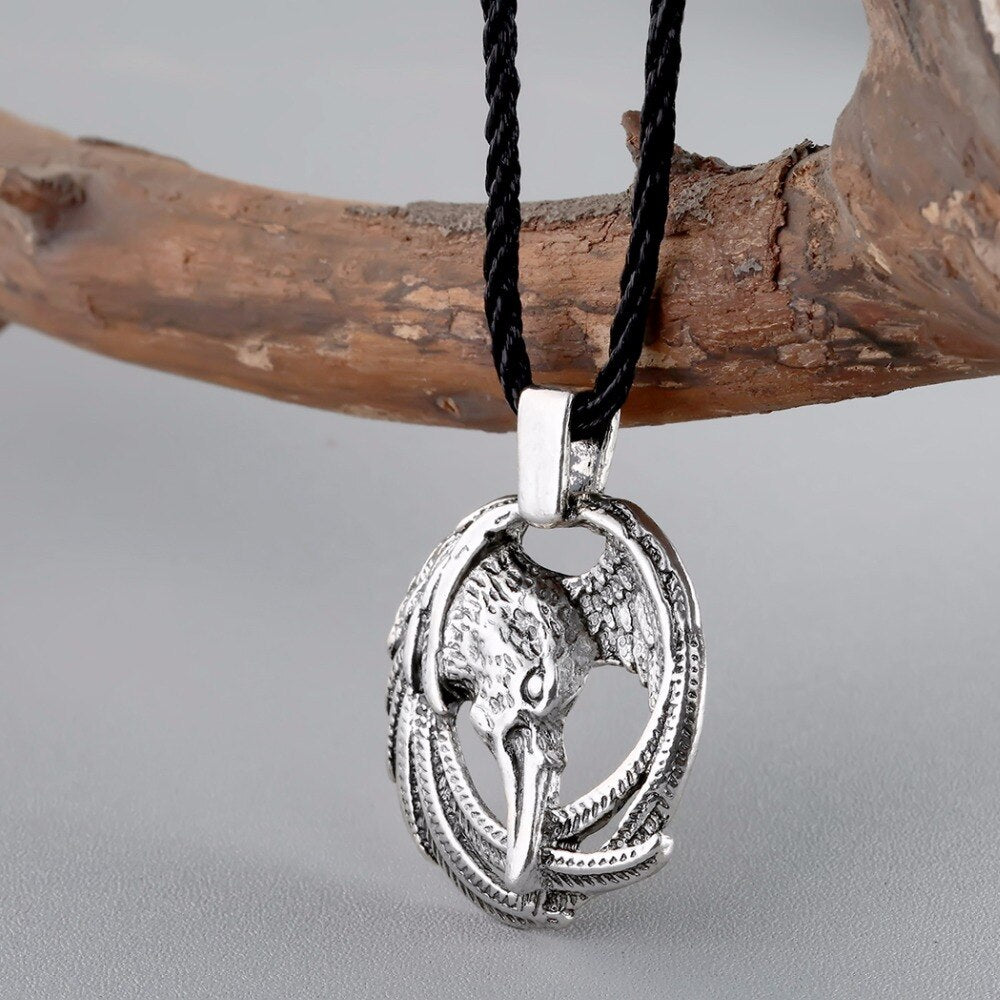 Pendentif Corbeau Celtique
