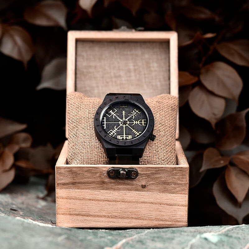 Montre Viking en Bois