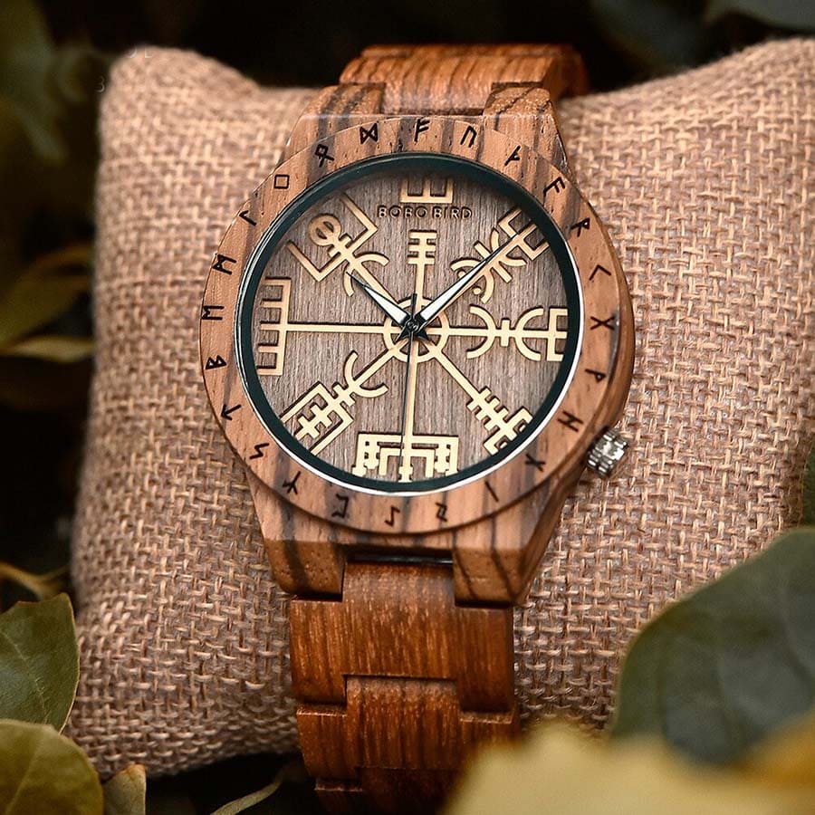 Montre Viking en Bois