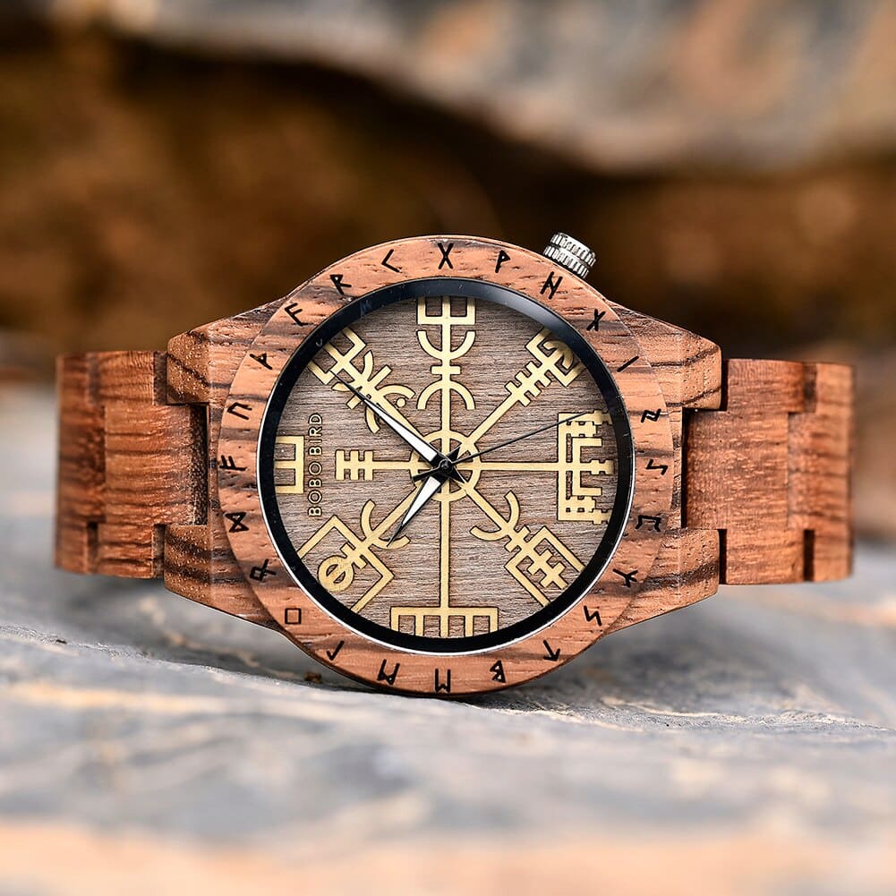 Montre Viking en Bois