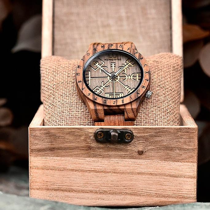 Montre Viking en Bois