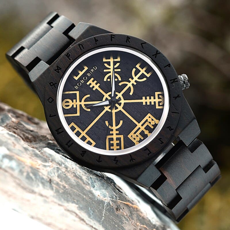 Montre Viking en Bois