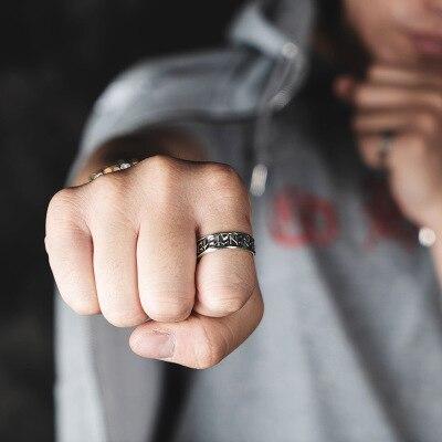 Bague Homme Argent Viking Pas Cher