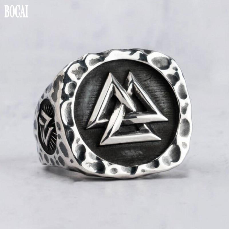 Bague Valknut Argent