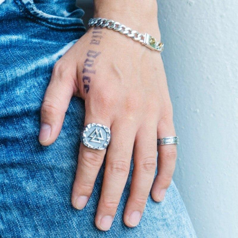 Bague Homme Argent Viking