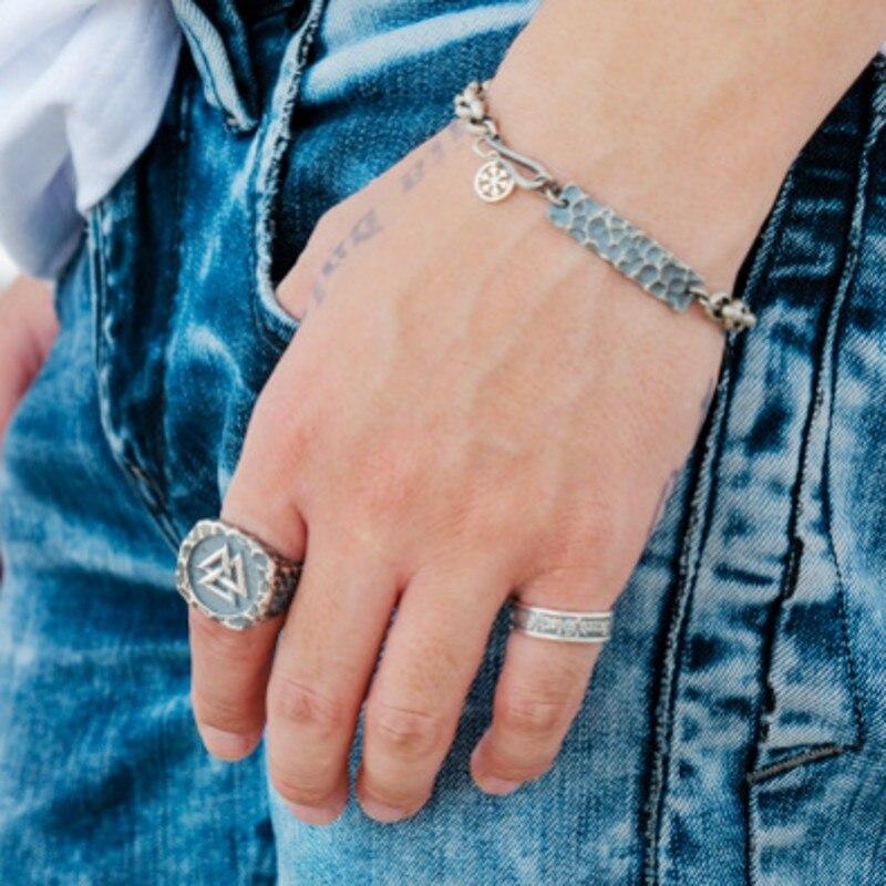 Bague Homme Argent Viking Pas Cher