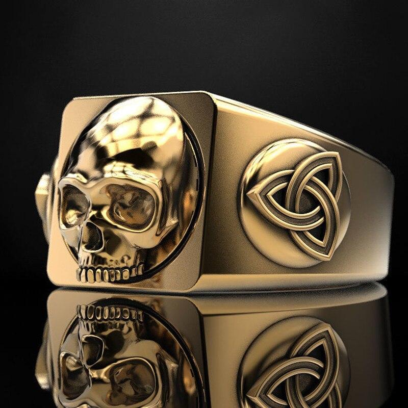 Bague Viking Tête de Mort