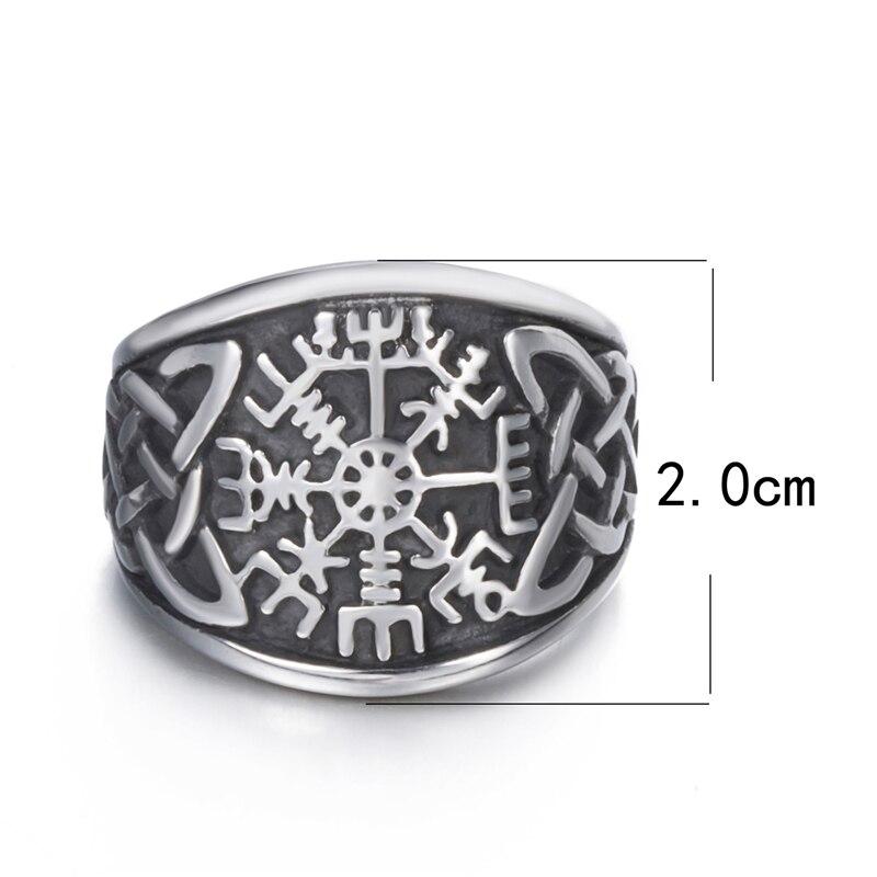 Bague Homme Viking Vegvisir