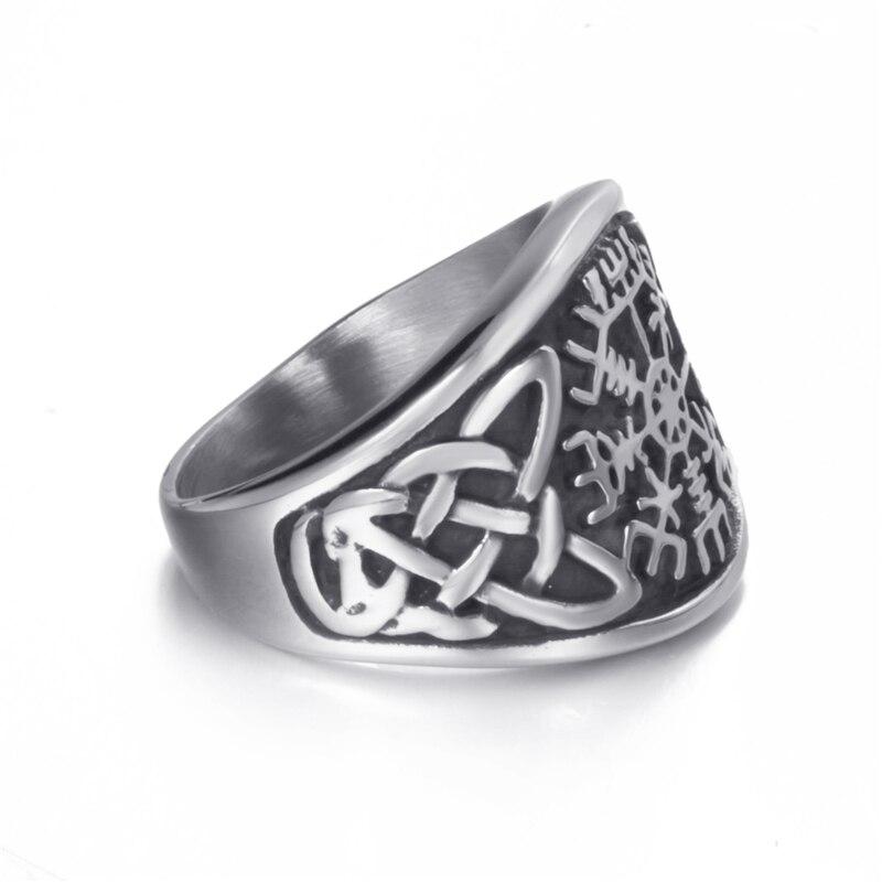 Bague Homme Viking Vegvisir