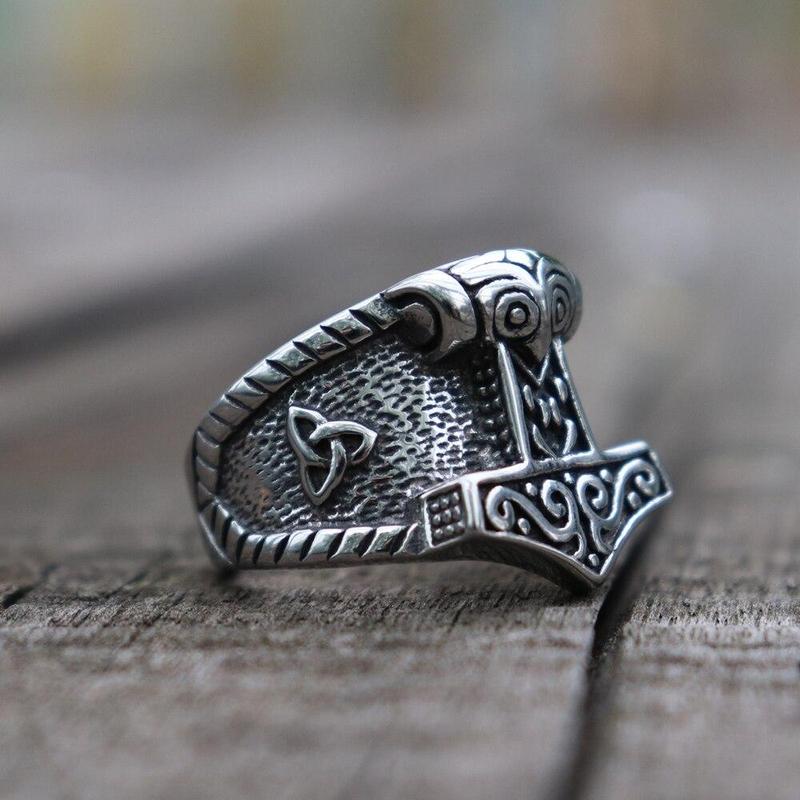 Bague Marteau de Thor