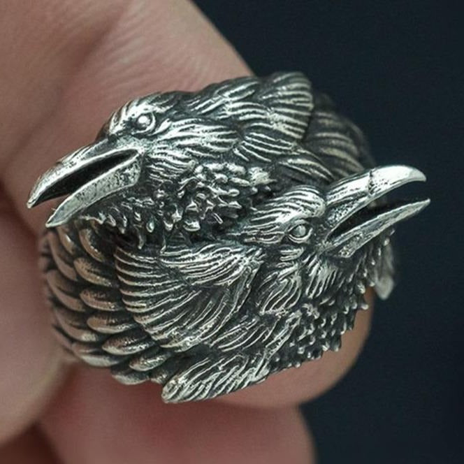 Bague Tête Corbeau
