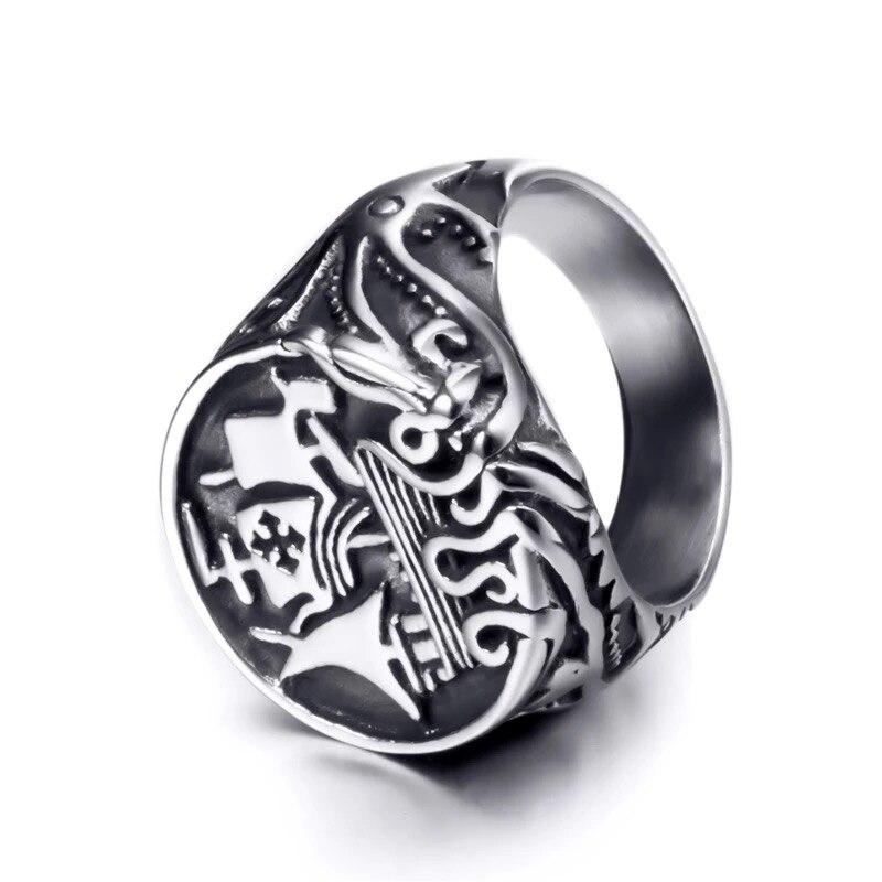 Bague Homme Nordique