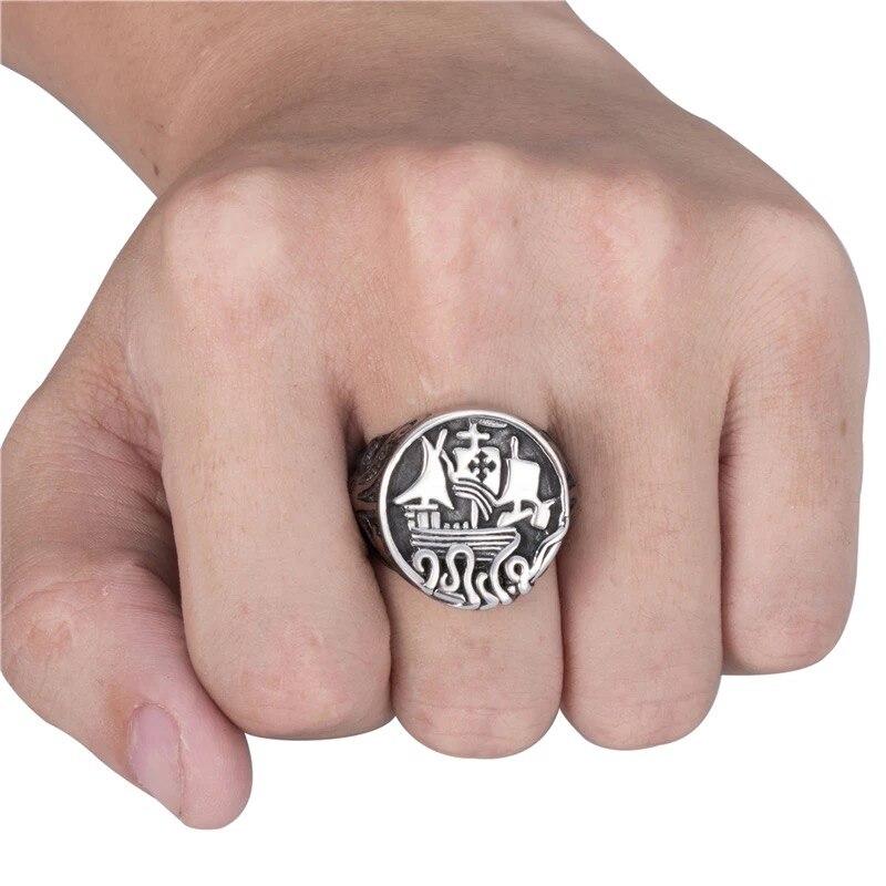 Chevalière Celtique Style Ancien