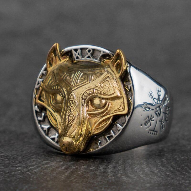 Bague Fenrir Acier