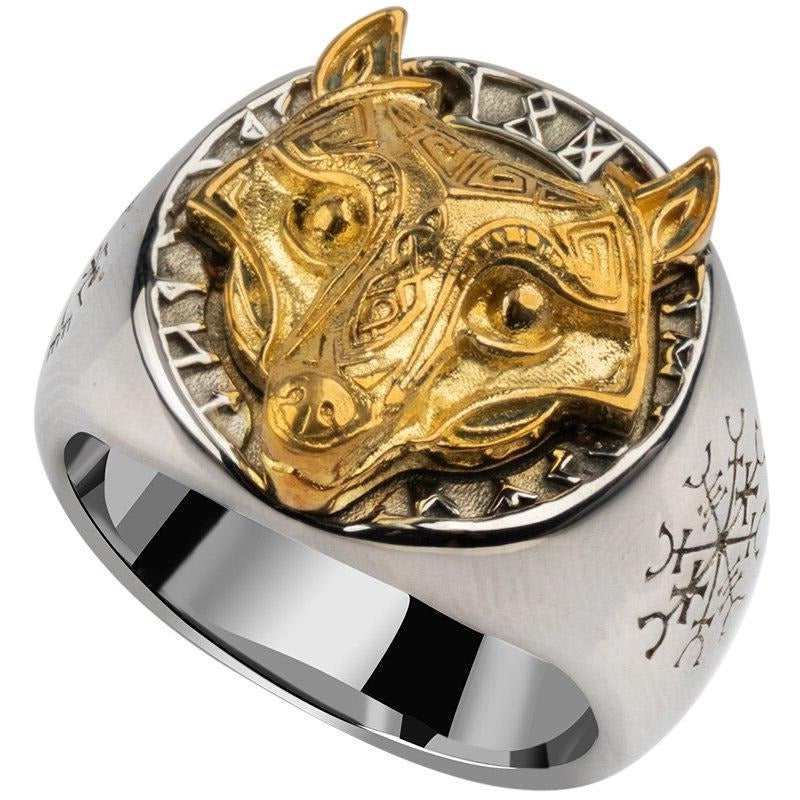 Bague Fenrir Luxe Les Bijoux Viking