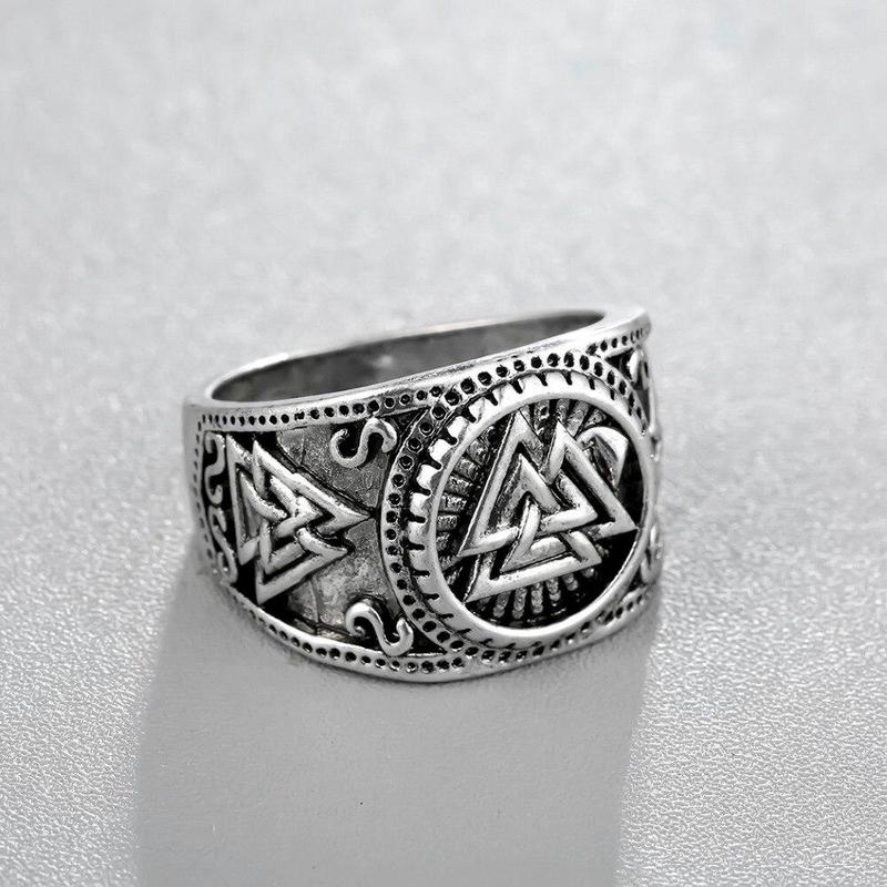 Bague Viking Valknut