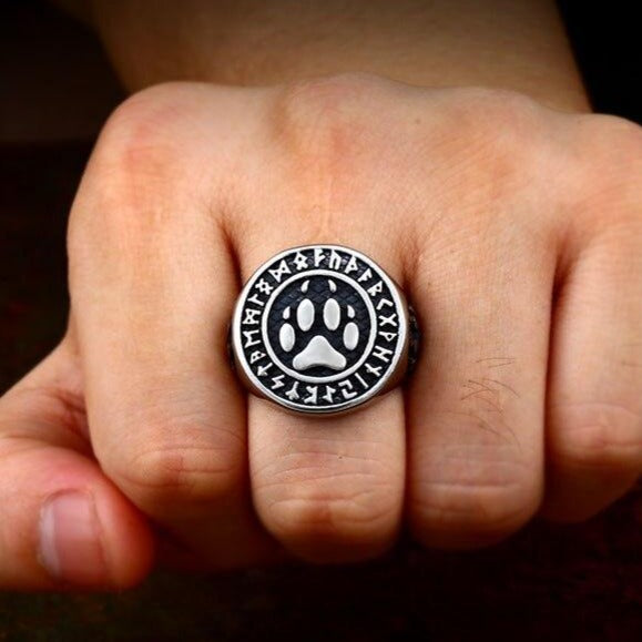 Bague Homme Patte D'Ours
