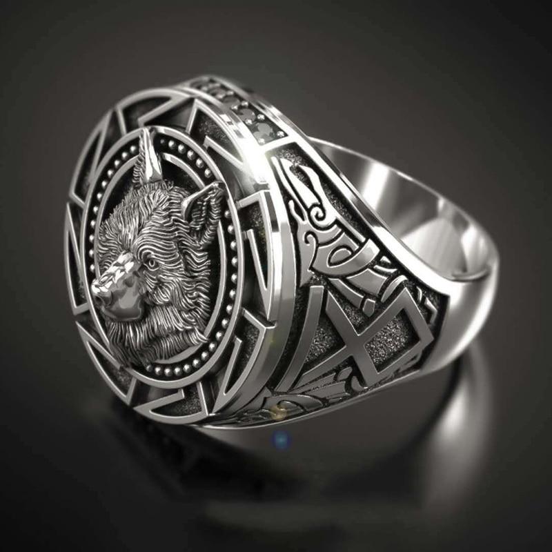 Bague Loup Fenrir