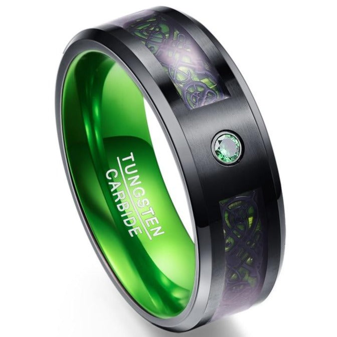 Bague Jarl Vert du Valhalla