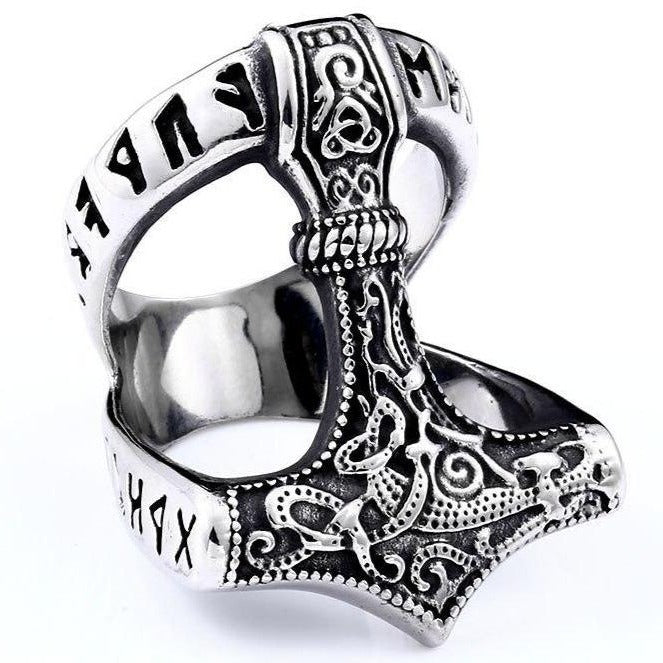 Bague Marteau De Thor